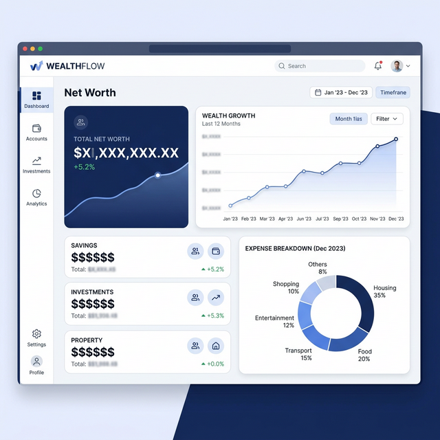 FinCalc Dashboard Preview